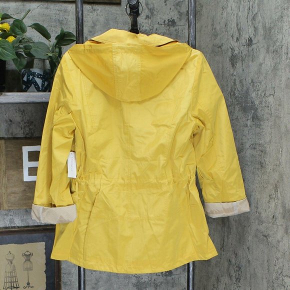 NWT Hooded Anorak Rain Jacket XL Honey Glaze - Picture 4 of 8
